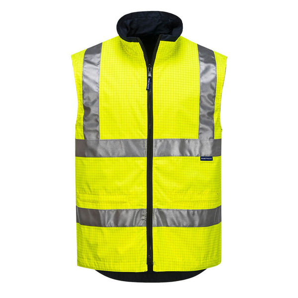 MA230 Portwest Mackay Hi-Vis Anti-Static Reversible Vest