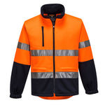 MA315 Portwest Hi-Vis Water Repellent Contrast Zipped Brush