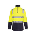 MF215 Portwest Hi-Vis Contrast 1/4 Zip Polar Fleece