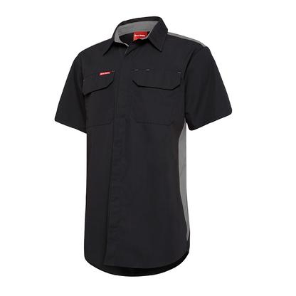 N9992-CLEARANCE Hard Yakka Polycotton Short Sleeve Dome shirt