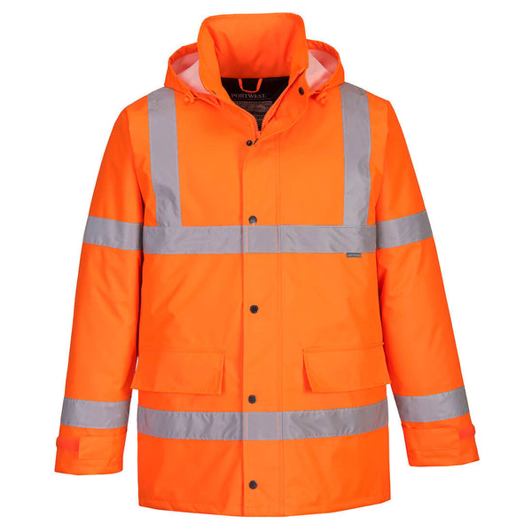 S460 Portwest Hi-Vis Winter Traffic Jacket