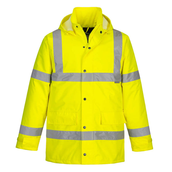 S460 Portwest Hi-Vis Winter Traffic Jacket