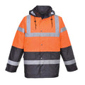 S467 Portwest Hi-Vis Contrast Winter Traffic Jacket