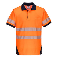 T182 Portwest PW3 Hi-Vis Polo Shirt S/S