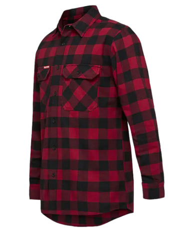 Y07295 Hard Yakka Long Sleeve Check Flannel Shirt