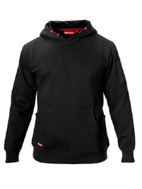 Y19326 Hard Yakka Polycotton Brushed Plain Fleece Hoodie