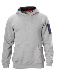 Y19326 Hard Yakka Polycotton Brushed Plain Fleece Hoodie