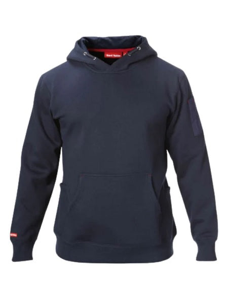 Y19326 Hard Yakka Polycotton Brushed Plain Fleece Hoodie