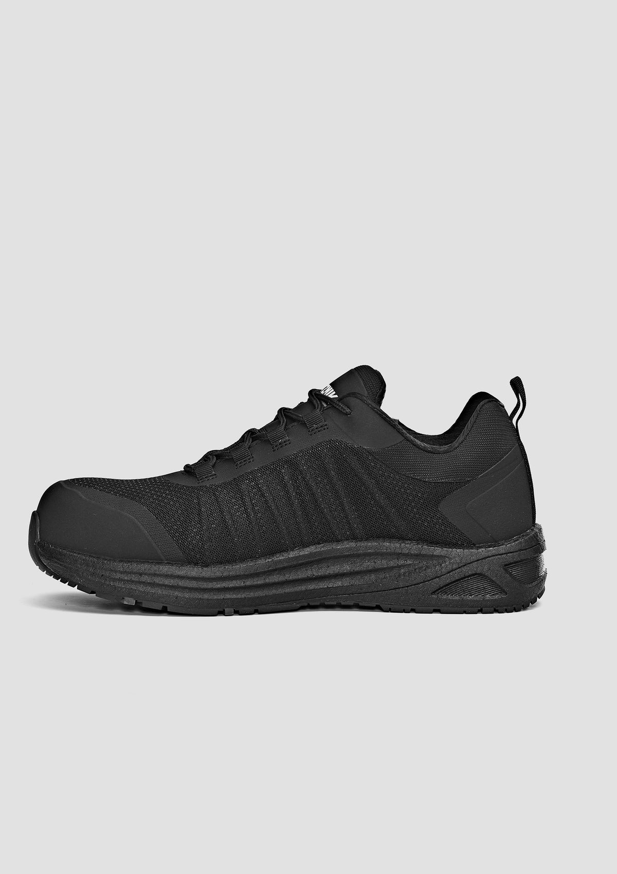 ZFL303 SYZMIK UltraLite Lo Black Zip Safety Shoe in Black