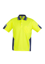 ZH237 Syzmik Mens Hi Vis Squad Short Sleeve Polo