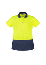 ZH731 Syzmik Womens Hi Vis Basic Short Sleeve Polo