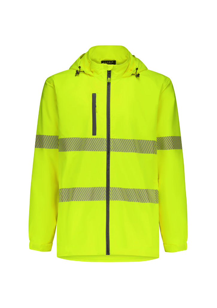 ZJ560 Syzmik Unisex Super Light Segmented Tape Packable Rain Jacket