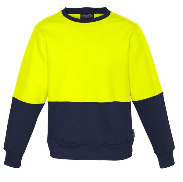 ZT475 Syzmik Unisex Hi Vis Crew Sweatshirt