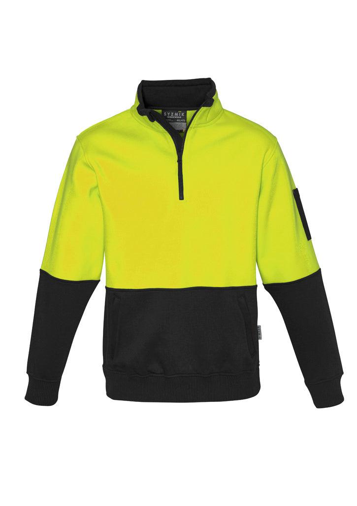ZT476 Syzmik Unisex Hi Vis 1/2 Zip Pullover