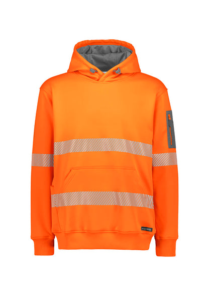 ZT867 Syzmik Unisex Streetworx Segmented Tape Water Resistant Hoodie