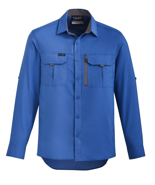 ZW460 Syzmik Mens Outdoor L/S Lightweight Shirt