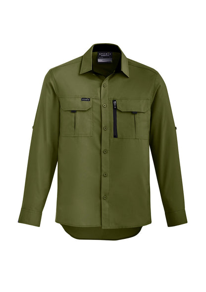 ZW460 Syzmik Mens Outdoor L/S Lightweight Shirt