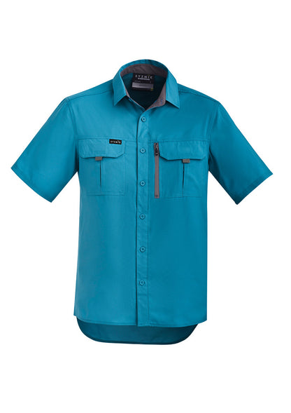 ZW465 Syzmik Mens Outdoor S/S Lightweight Shirt