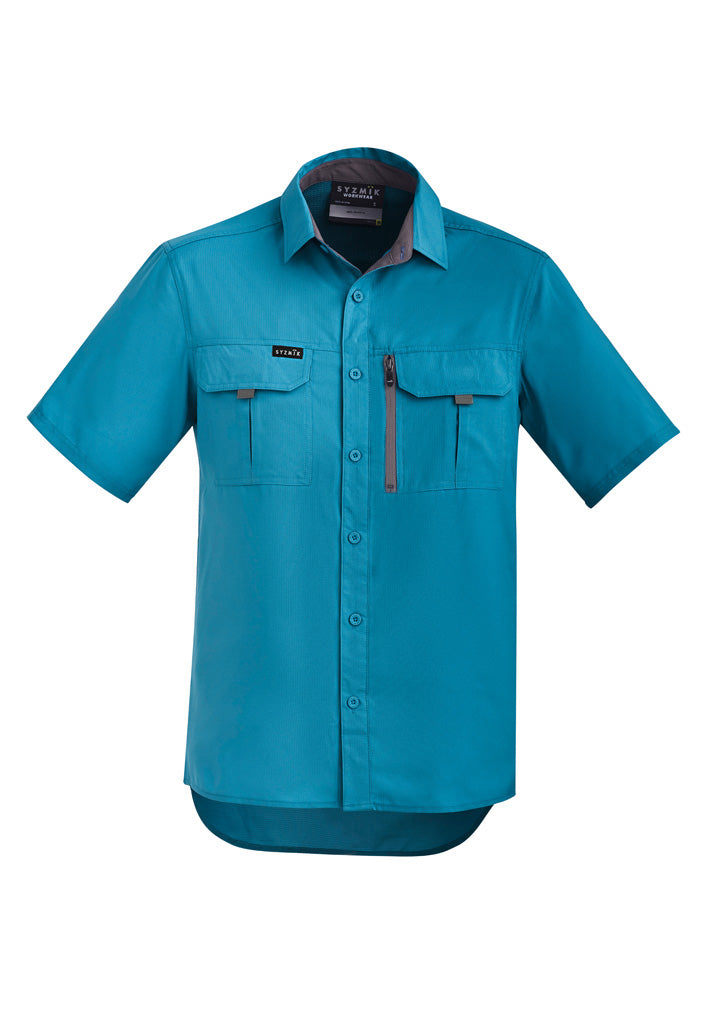 ZW465 Syzmik Mens Outdoor S/S Lightweight Shirt
