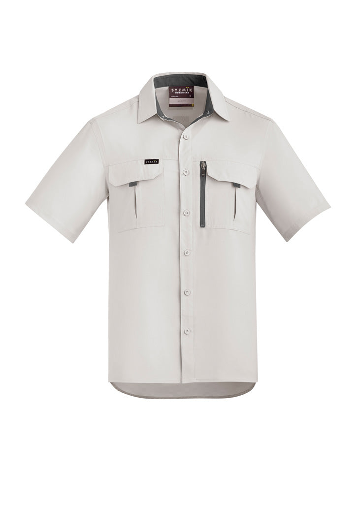 ZW465 Syzmik Mens Outdoor S/S Lightweight Shirt