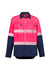 ZW470 Syzmik Mens Hi Vis Outdoor Segmented Tape Long Sleeve Shirt