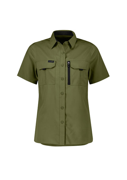 ZW765 Syzmik Womens Outdoor Short Sleeve Shirt