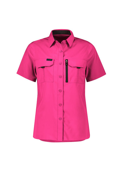 ZW765 Syzmik Womens Outdoor Short Sleeve Shirt