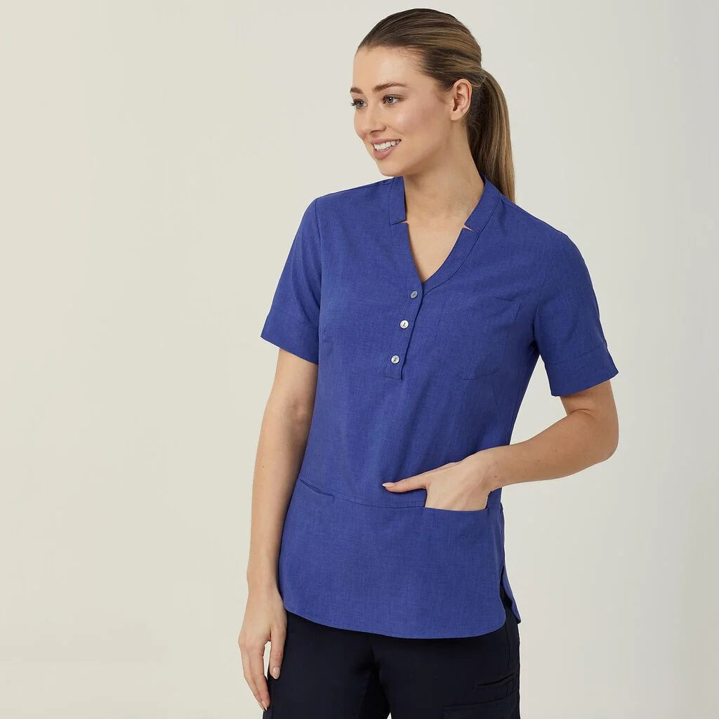 CAT9XQ CLEARANCE NNT Polylin Short Sleeve Tunic