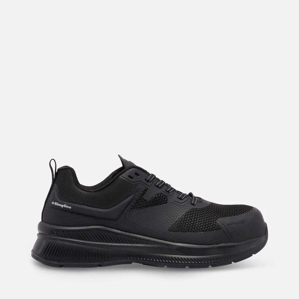 K26494 King Gee Hypertec Sport Men Safety Shoes - Black