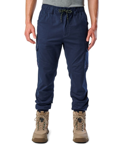 WP-12C FXD Elastic Waist Stretch Ripstop Work Pant Cuffed