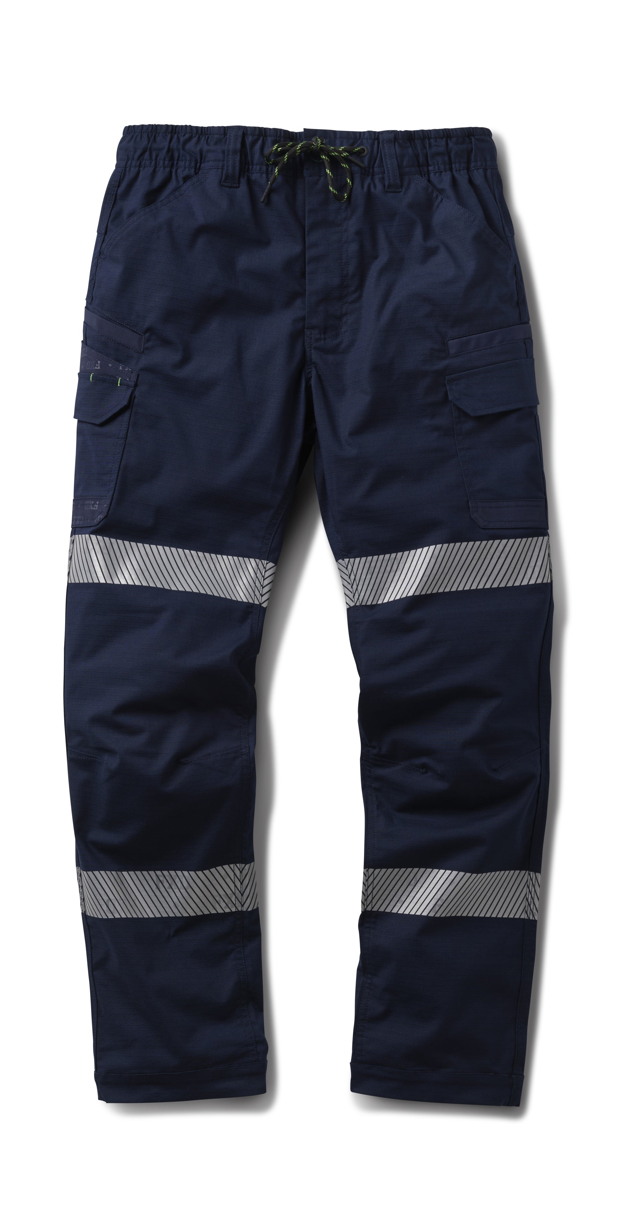 WP-12T FXD Elastic Waist Stretch Ripstop Work Pant Taped
