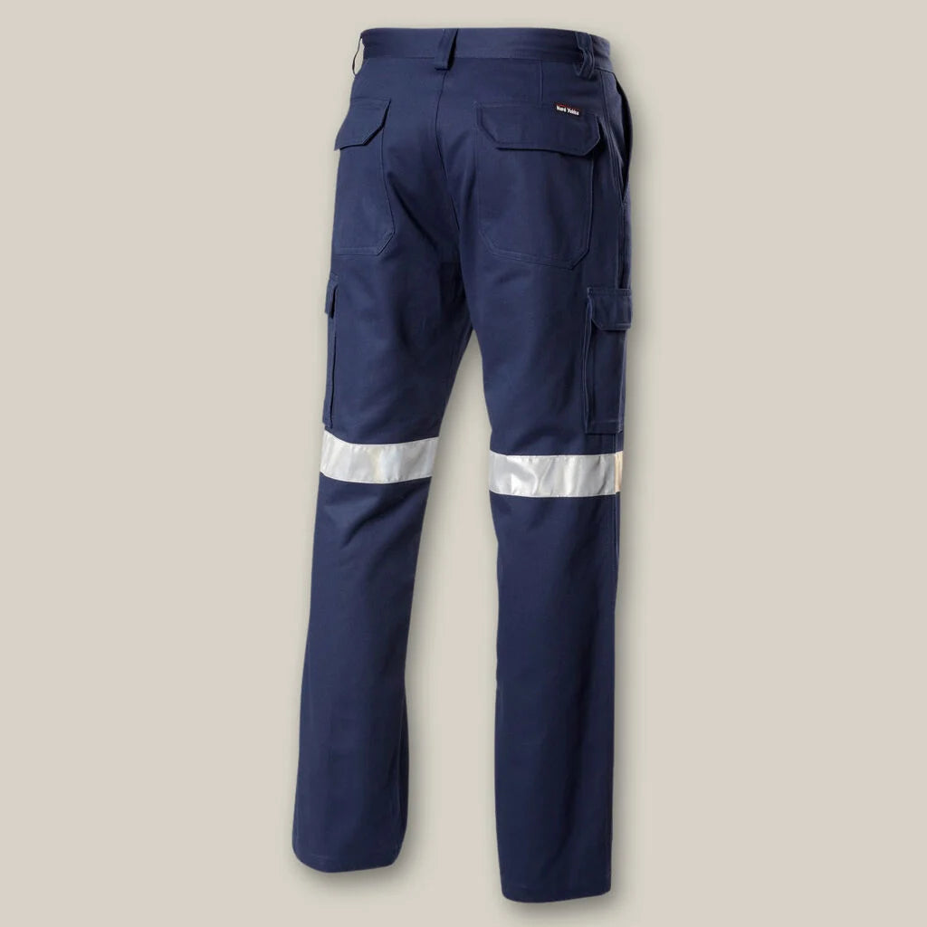Y02750 Hard Yakka Foundations Drill Cargo Pant With Tape