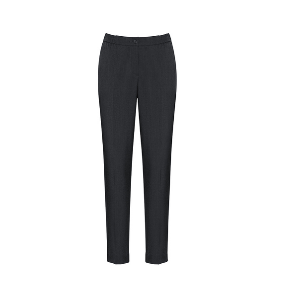 Biz Corporates Womens Ultra Comfort Waist Pant Charcoal 