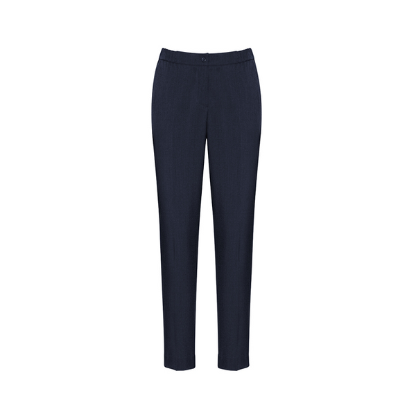 Biz Corporates Womens Ultra Comfort Waist Pant Navy 