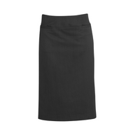 Biz Corporates Womens Relaxed Fit Skirt Charcoal