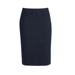 Biz Corporates Womens Relaxed Fit Skirt Navy