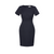 Biz Corporates Womens Short Sleeve Dress Navy