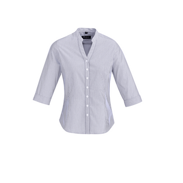 40114 Womens Bordeaux 3/4 Sleeve Shirt