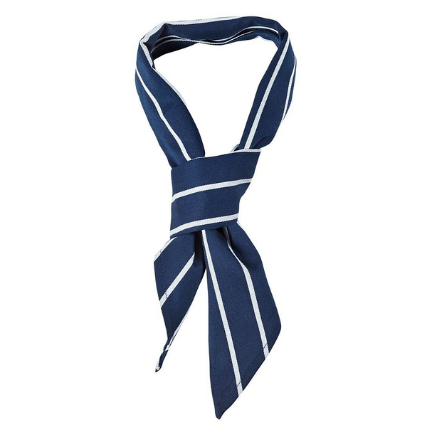 JB'S Wear Unisex Chef Scarf Navy/White