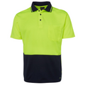 JB6HVNC JB'S Wear Men's Hi Vis Non Cuff Traditional Polo Shirts S/S