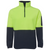 JB'S Wear Men's Hi Vis 1/2 Zip Polar Fleece Lime/Navy