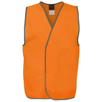 JB'S Wear Hi Vis Safety Vest Orange