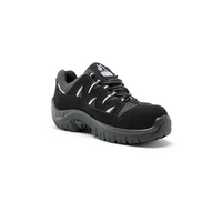 Steel Blue Adelaide Lace Up Safety Shoe Black