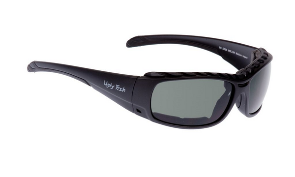 UGLYFISH ARMOUR Matt Black Frame Smoke Polarised Lens