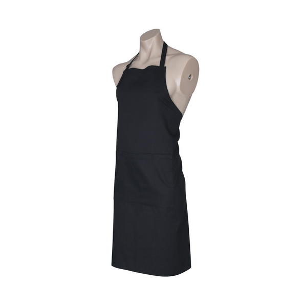 Biz Collection Unisex Bib Apron Black