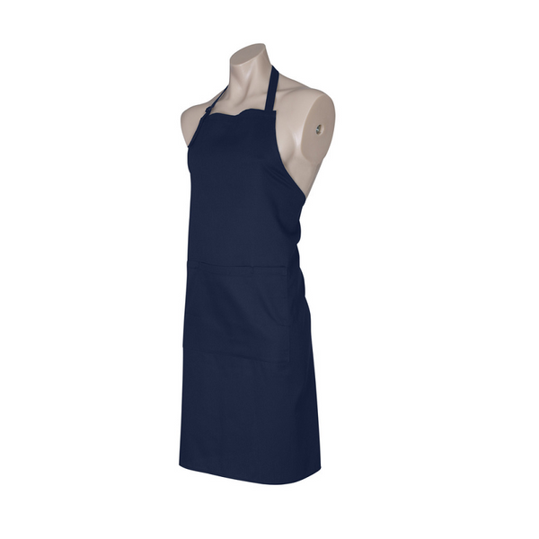 Biz Collection Unisex Bib Apron Navy