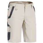 Bisley Mens Flex & MoveStretch Cargo Short Stone