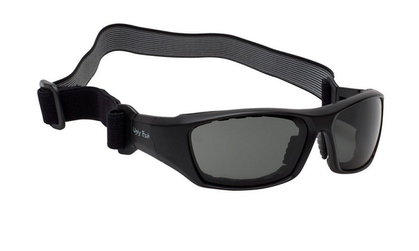 UGLYFISH BULLET Matt Black Frame/Smoke Lens with Strap