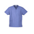 BizCare Unisex Classic Scrub Top Midblue