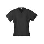 Biz Collection Ladies Classic Scrub Top Black